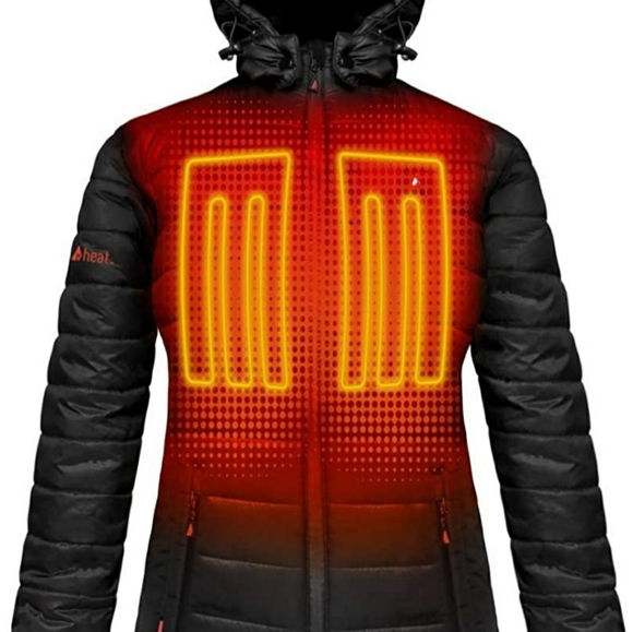 Action Heat Women's heated winter coat Large - Picture 6 of 11